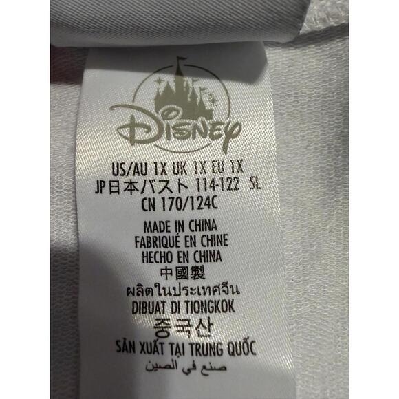 Disney World 50 White Sweatshirt Mickey Mouse 1XL Drawstring Hem Soft Cozy(A32) - Picture 4 of 6